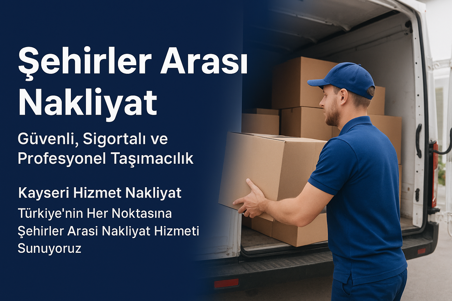 Kayseri'de gÃ¼ven veren, kurumsal ve profesyonel nakliyat hizmeti hakkÄ±nda bilgi veren nakliyat iÃ§eriÄŸi